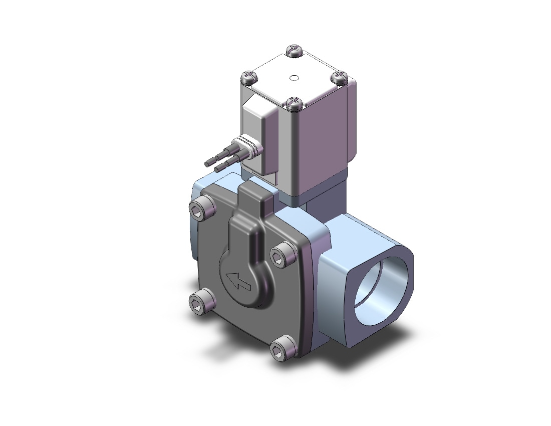 SMC VXD263PDB pilot op 2 port solenoid valve (n.c.), 2 PORT VALVE