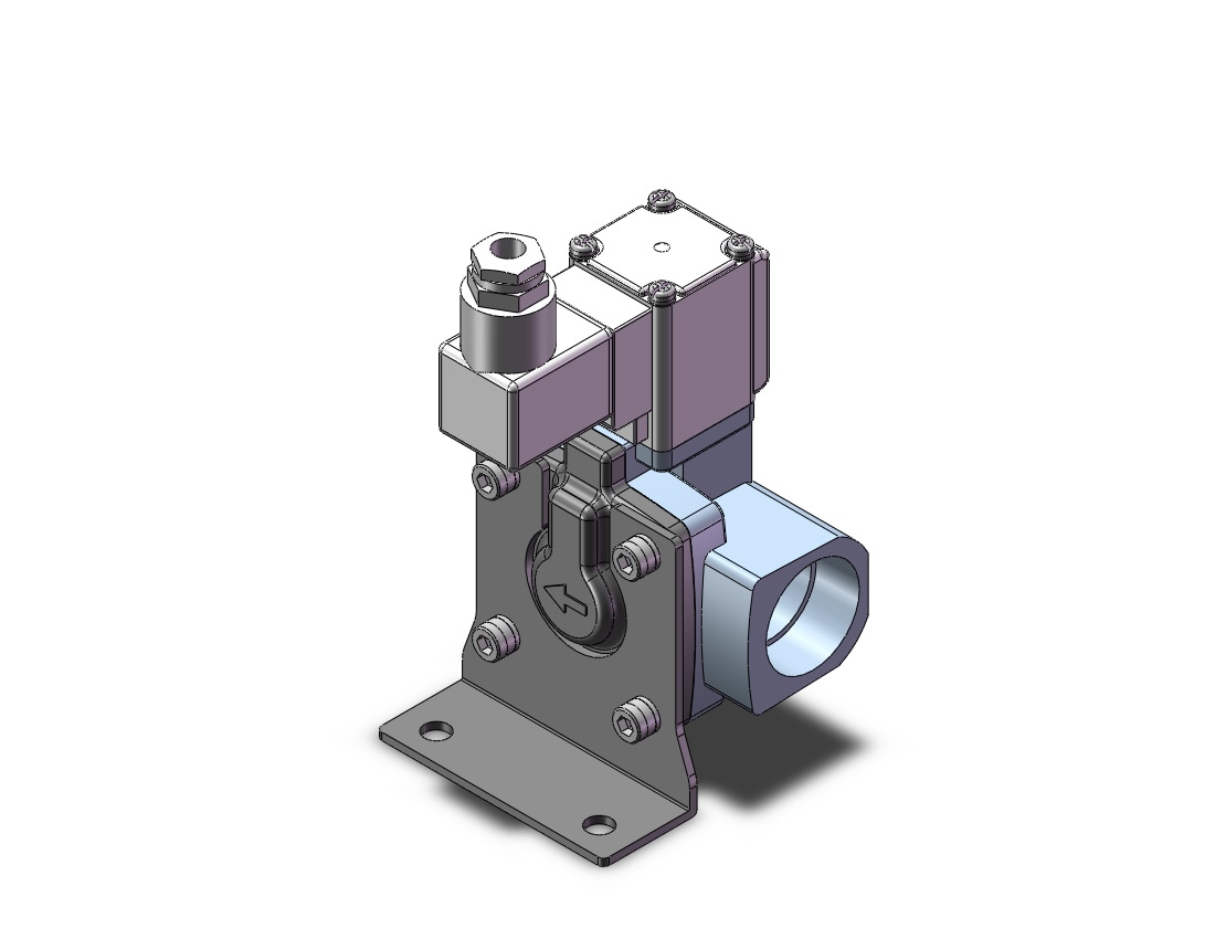 SMC VXD263PGBXB pilot op 2 port solenoid valve (n.c.), 2 PORT VALVE