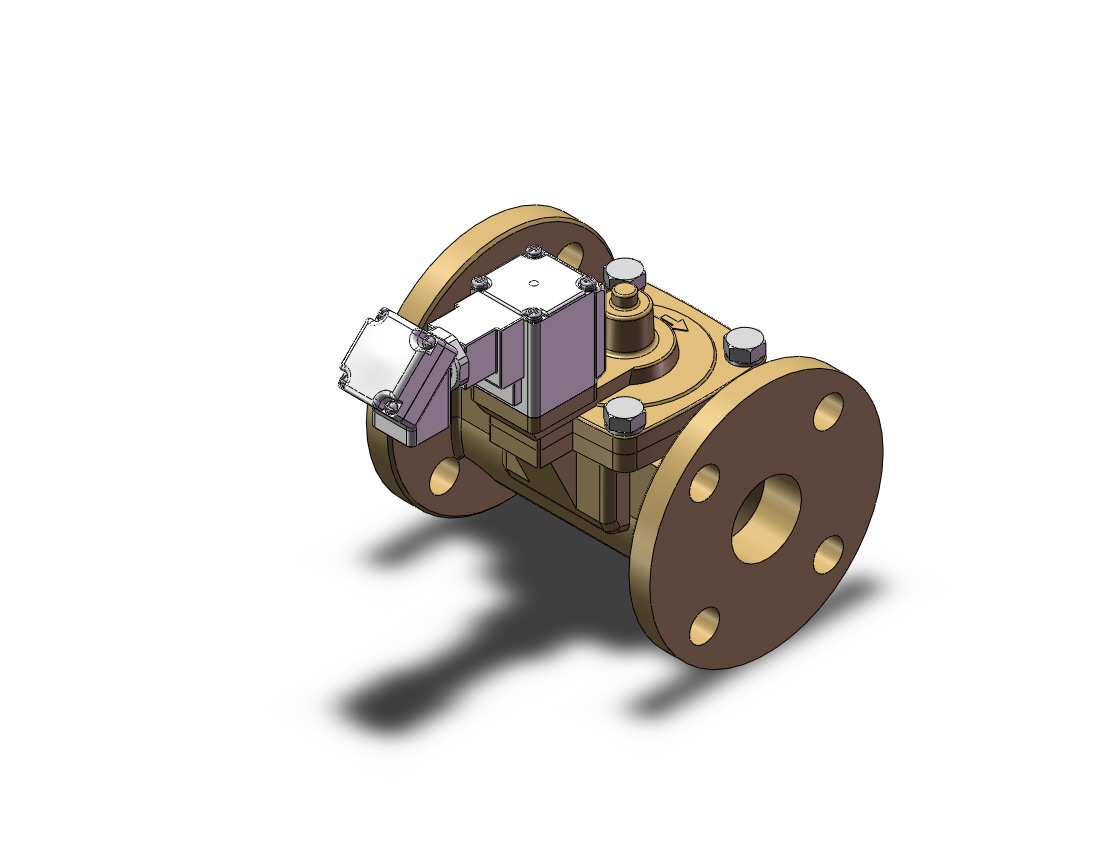 SMC VXD282RM valve, media, VXD/VXZ 2-WAY MEDIA VALVE