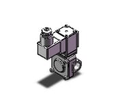 SMC VXD2A0BGD valve, media, VXD/VXZ 2-WAY MEDIA VALVE