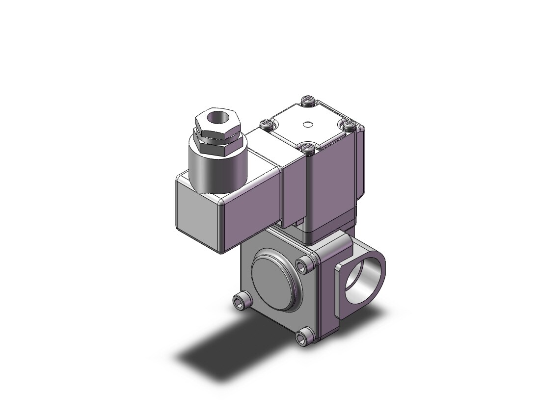 SMC VXD2A0CZ2AB pilot op 2 port solenoid valve (n.o.), 2 PORT VALVE