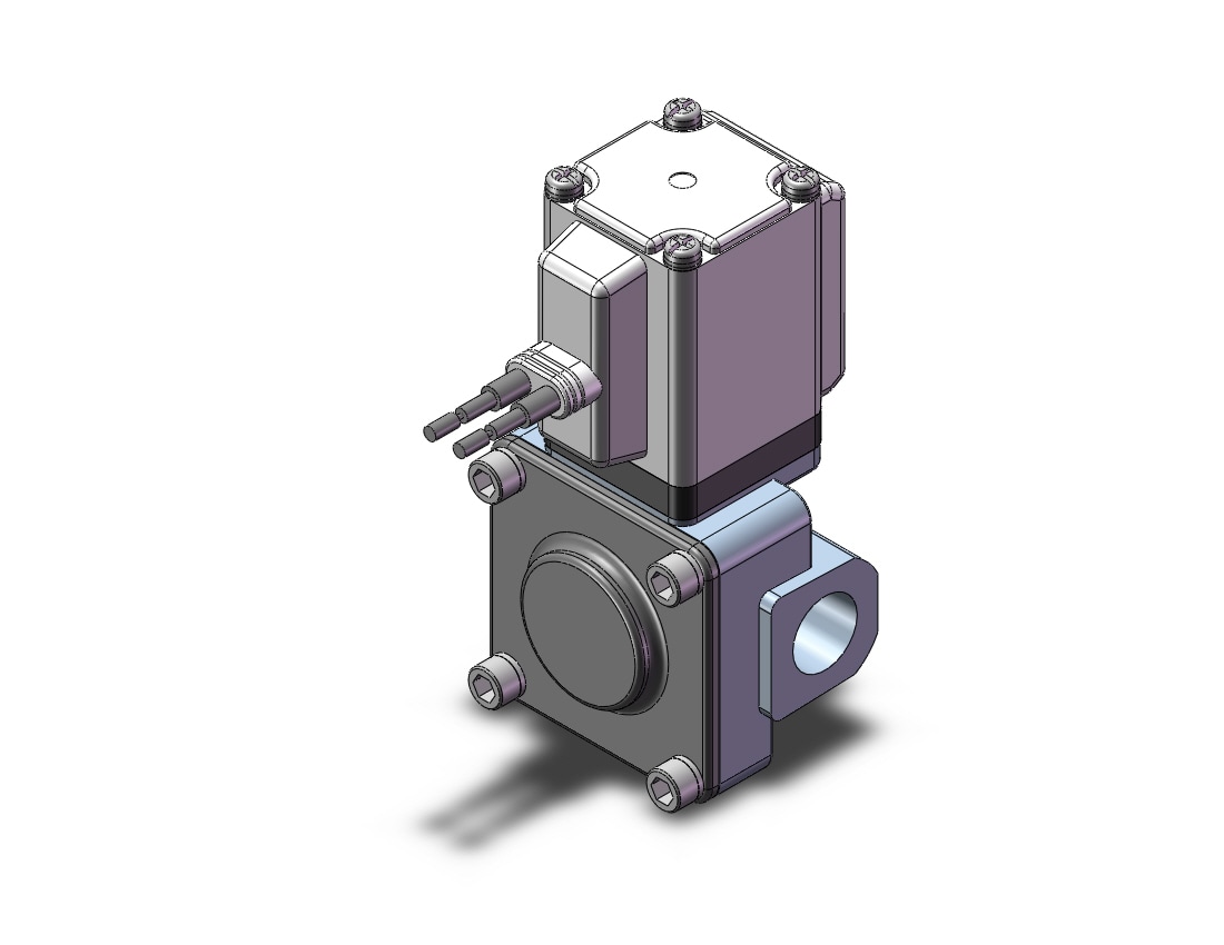 SMC VXD2A2DC valve, media, VXD/VXZ 2-WAY MEDIA VALVE