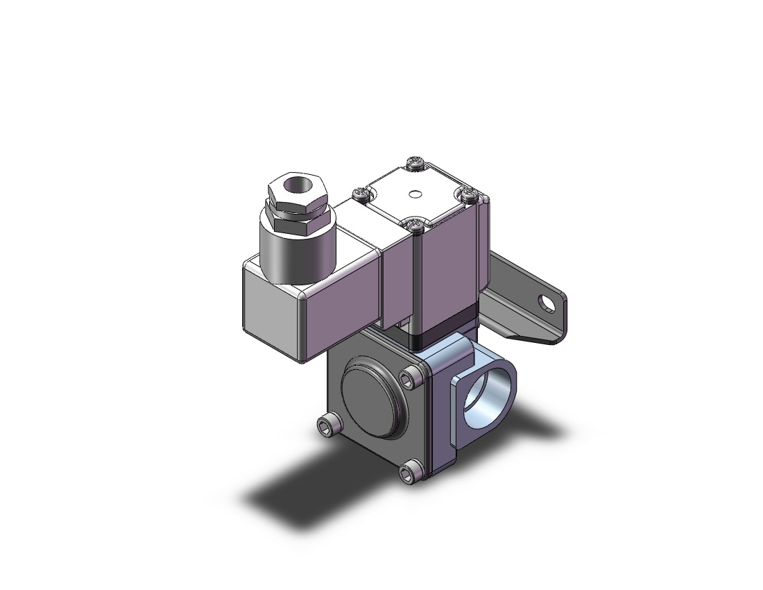 SMC VXD2A3FJBXB valve, media, VXD/VXZ 2-WAY MEDIA VALVE