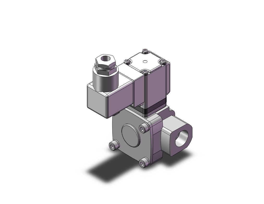 SMC VXD2B0GJB pilot op 2 port solenoid valve (n.o.), 2 PORT VALVE