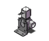 SMC VXD2B0HABXB valve, media, VXD/VXZ 2-WAY MEDIA VALVE