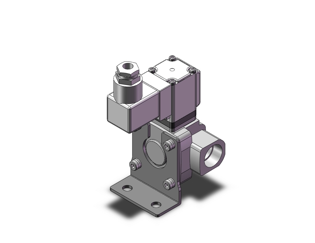 SMC VXD2B0HGBXB valve, media (n.o), VXD/VXZ 2-WAY MEDIA VALVE