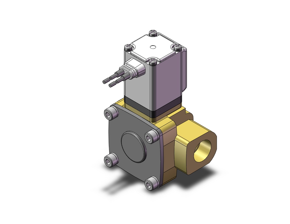 SMC VXD2B2GAB valve, media, VXD/VXZ 2-WAY MEDIA VALVE