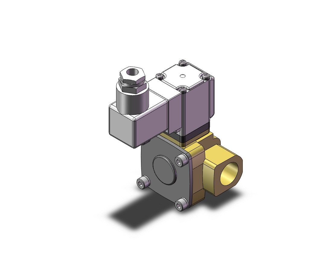 SMC VXD2B2HGA pilot op 2 port solenoid valve (n.o.), 2 PORT VALVE