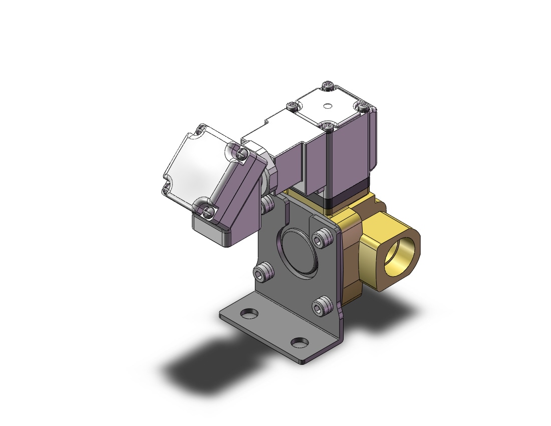 SMC VXD2B2HMXB Pilot Op 2 Port Solenoid Valve (n.o.), 2 PORT VALVE