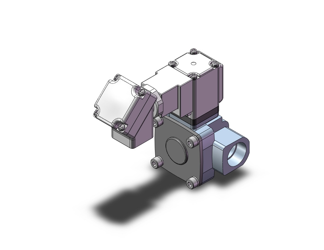 SMC VXD2B2KPB valve, media, VXD/VXZ 2-WAY MEDIA VALVE