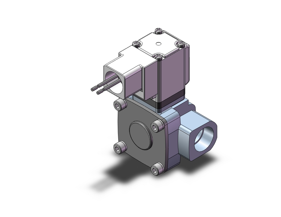 SMC VXD2B2KU pilot op 2 port solenoid valve (n.o.), 2 PORT VALVE