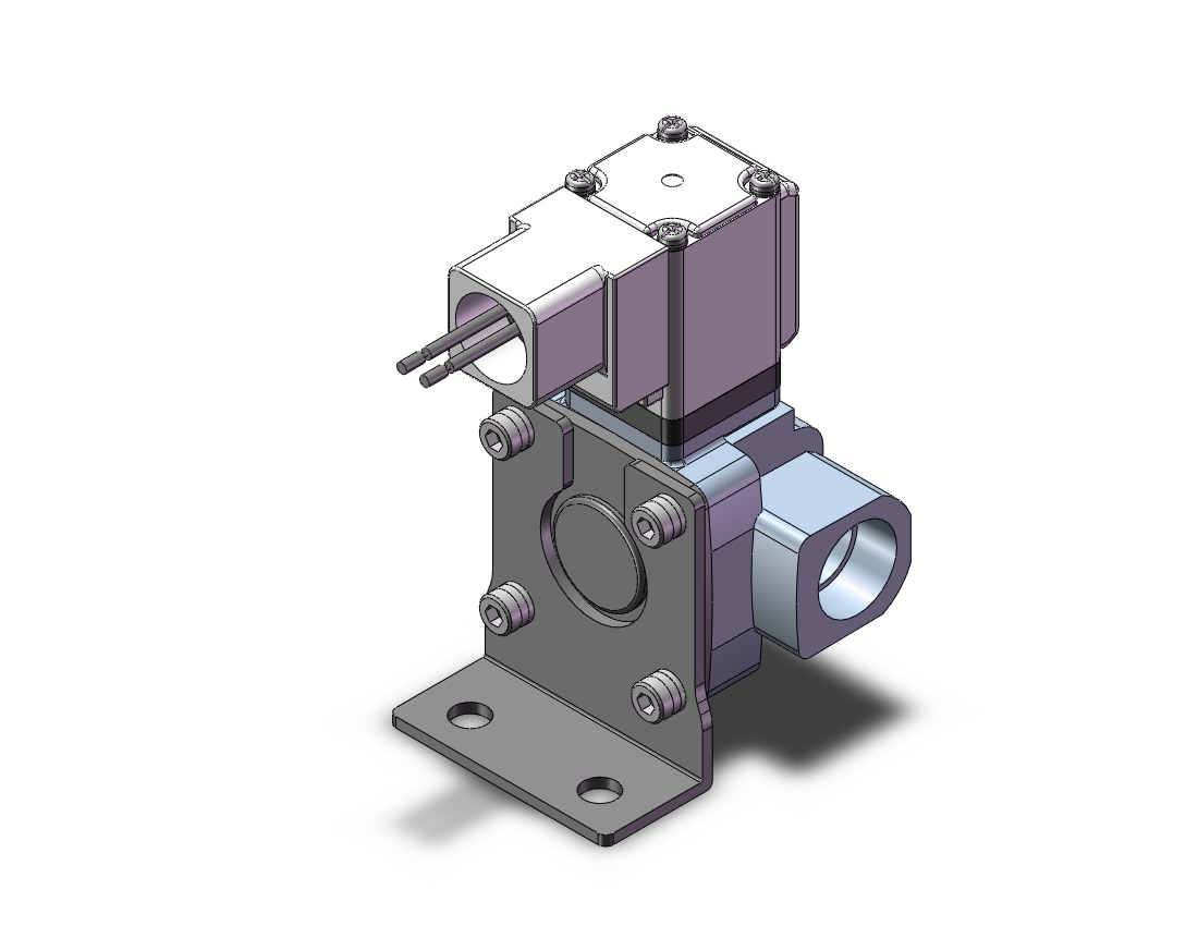 SMC VXD2B2KUXB pilot op 2 port solenoid valve (n.o.), 2 PORT VALVE