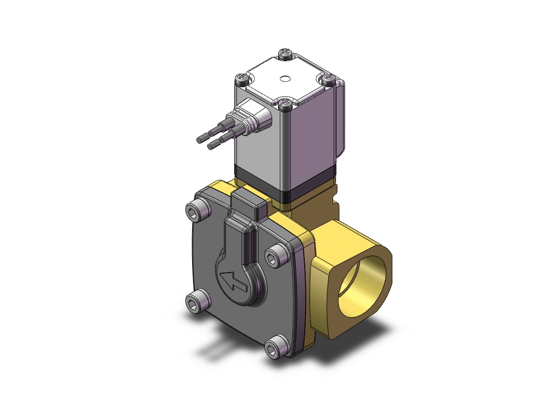 SMC VXD2C0LAB valve, media,, VXD/VXZ 2-WAY MEDIA VALVE