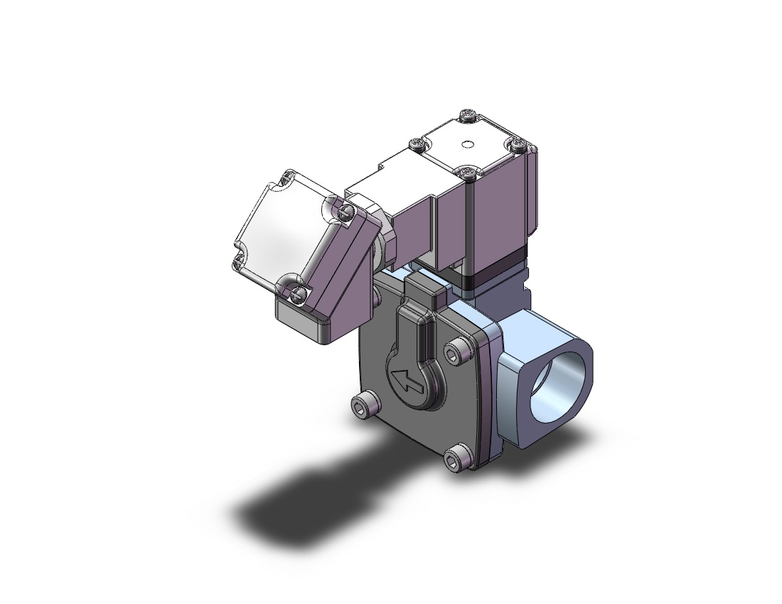 SMC VXD2C5MZ2L valve, media, VXD/VXZ 2-WAY MEDIA VALVE