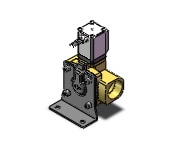 SMC VXD2D0NABXB valve, media, VXD/VXZ 2-WAY MEDIA VALVE