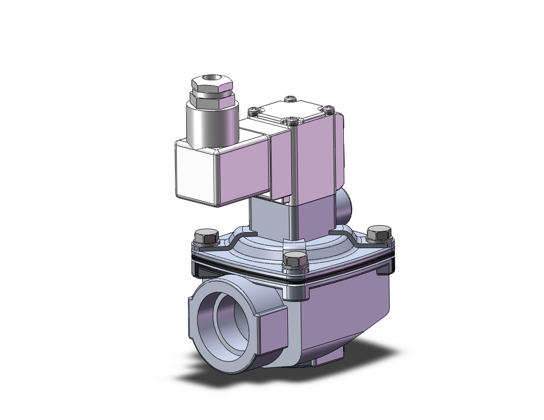 SMC VXF22ABG media valve, 2 PORT VALVE