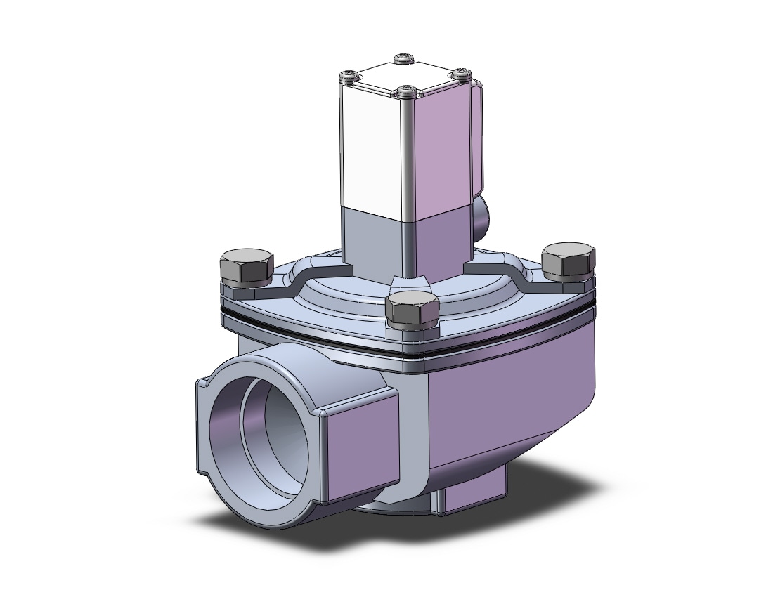 SMC VXF23AAZ2MB media valve, VXP/VXR/VXF 2-WAY MEDIA VALVE