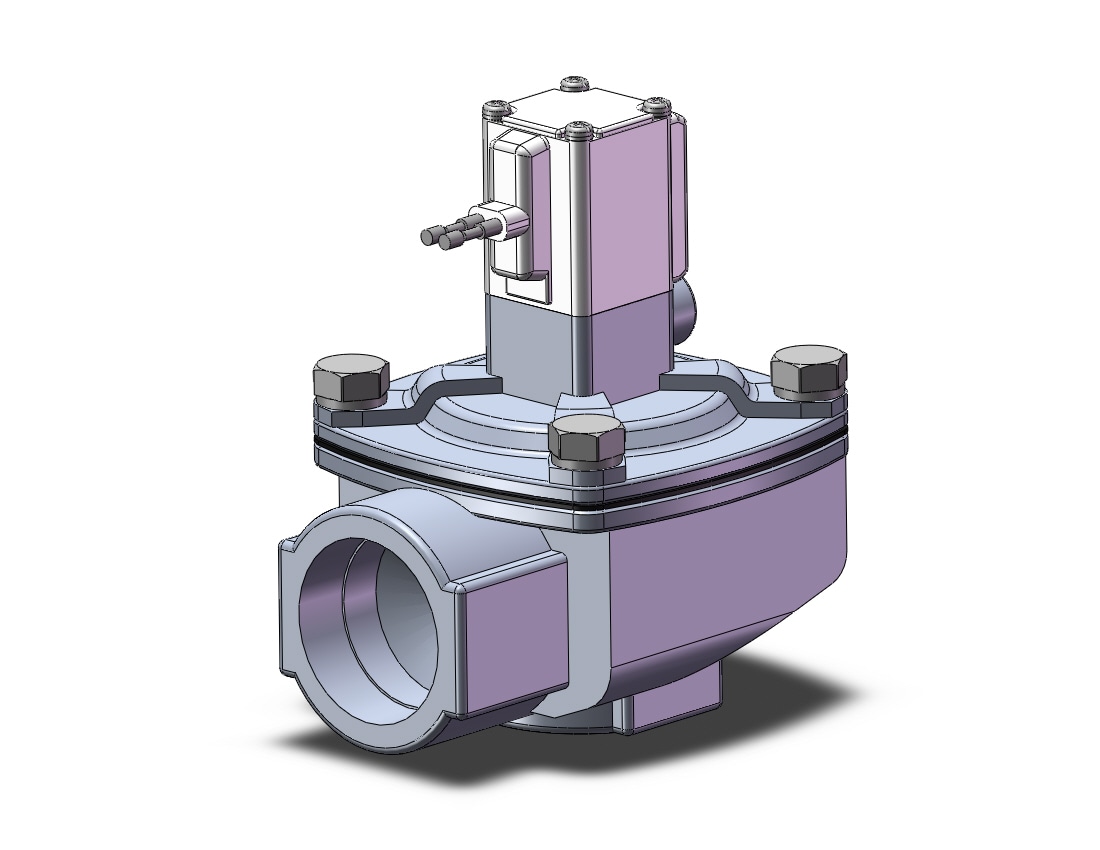 SMC VXF23ACC valve, media, 2 PORT VALVE