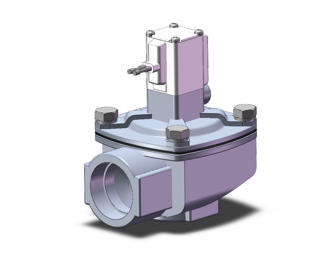 SMC VXF23ADCB valve, media, 2 PORT VALVE