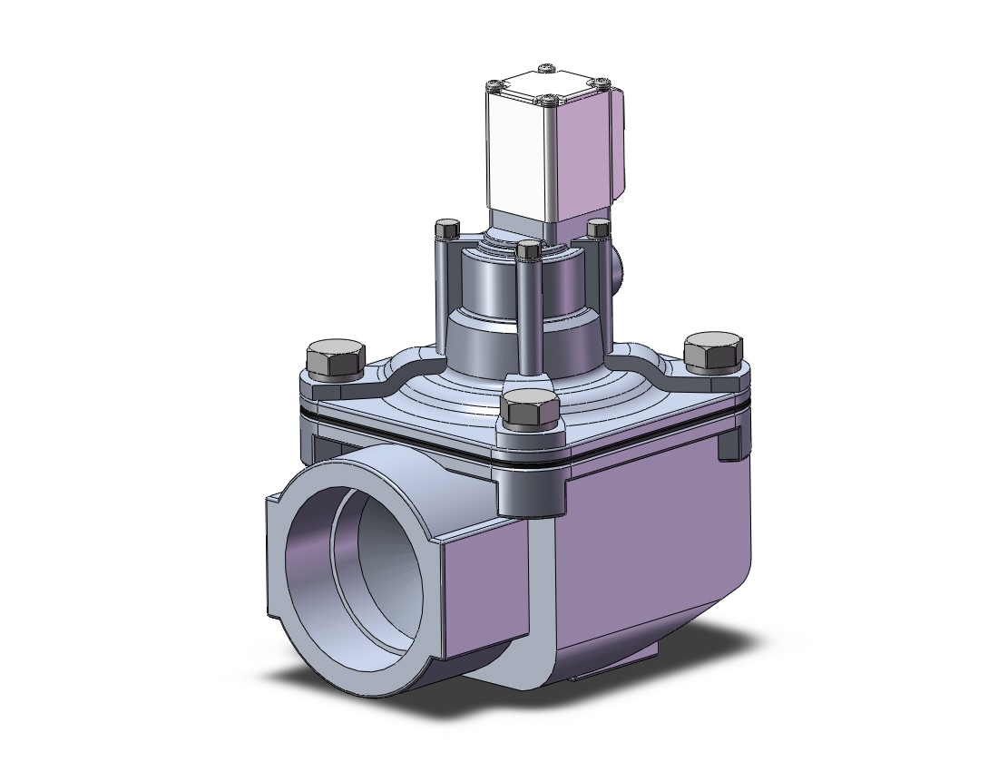 SMC VXF24AAZ2AB valve, media, VXP/VXR/VXF 2-WAY MEDIA VALVE