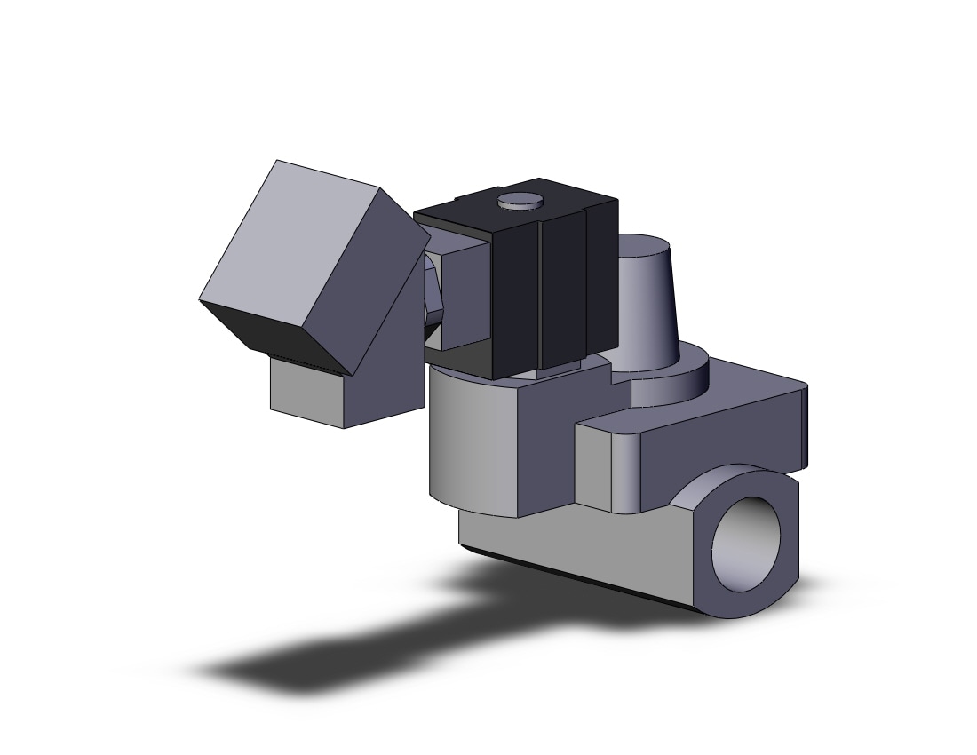 SMC VXR2150-06N-3T valve, media (n.c), VXP/VXR/VXF 2-WAY MEDIA VALVE