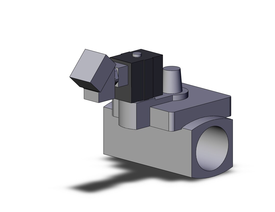 SMC VXR2390-20N-5TZ valve, media (n.c), VXP/VXR/VXF 2-WAY MEDIA VALVE