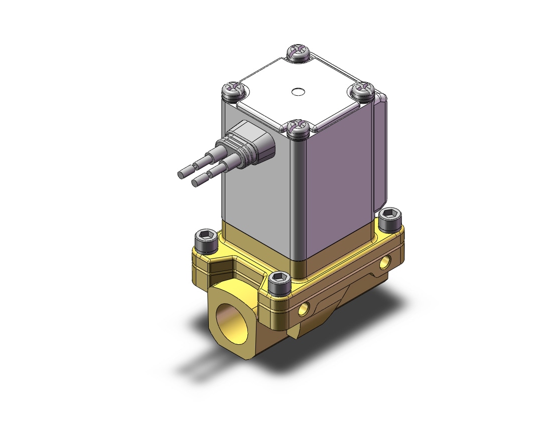 SMC VXZ232AAB valve, water, size 3 n.c., VXD/VXZ 2-WAY MEDIA VALVE