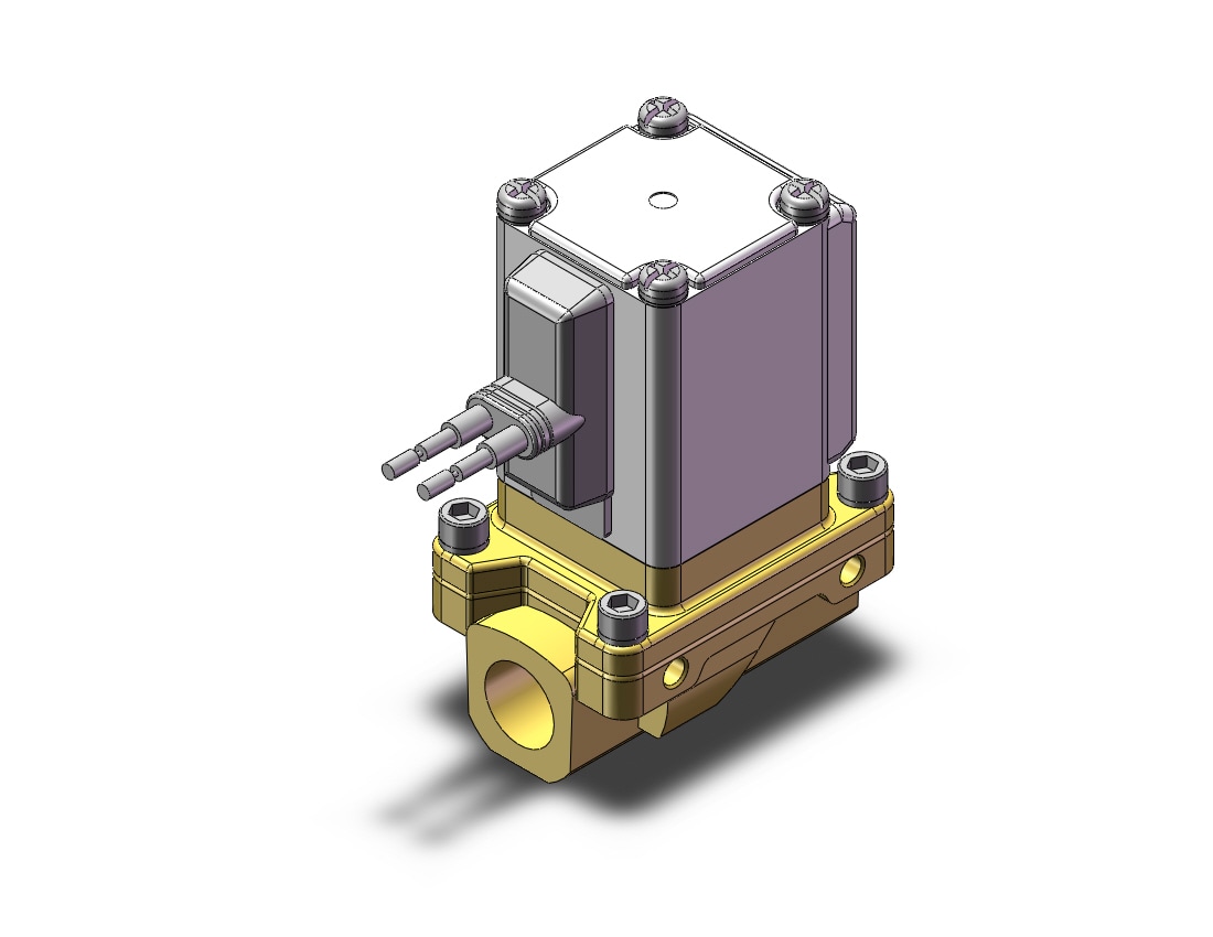 SMC VXZ232AEB pilot op 2 port solenoid valve, (n.c.), 2 PORT VALVE