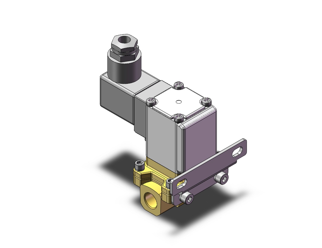 SMC VXZ232AZ2AAXBA pilot op 2 port solenoid valve, (n.c.), 2 PORT VALVE