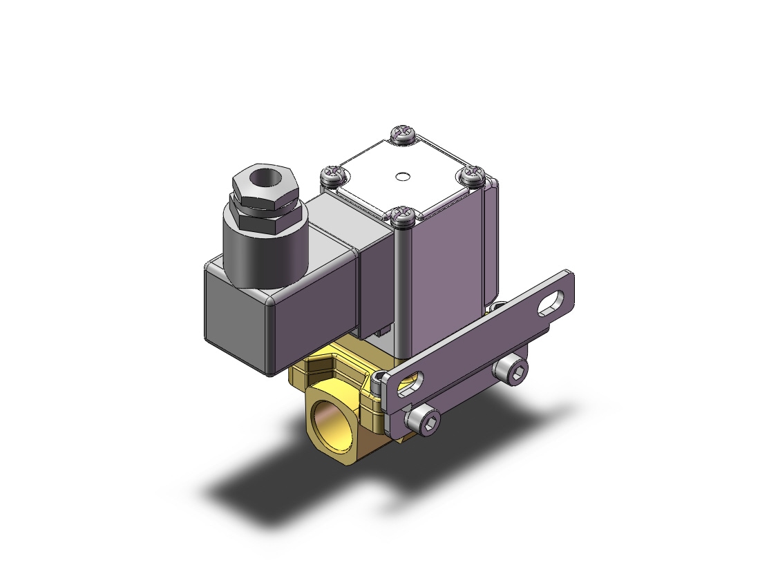 SMC VXZ232BGAXB pilot op 2 port solenoid valve, (n.c.), 2 PORT VALVE