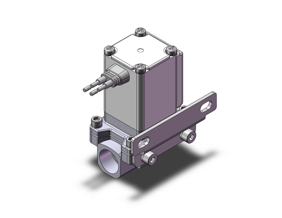 SMC VXZ232DAGXB pilot op 2 port solenoid valve, (n.c.), 2 PORT VALVE