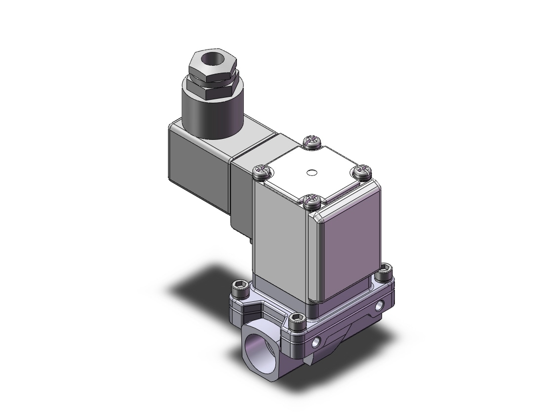 SMC VXZ232DJGXCA pilot op 2 port solenoid valve, (n.c.), 2 PORT VALVE