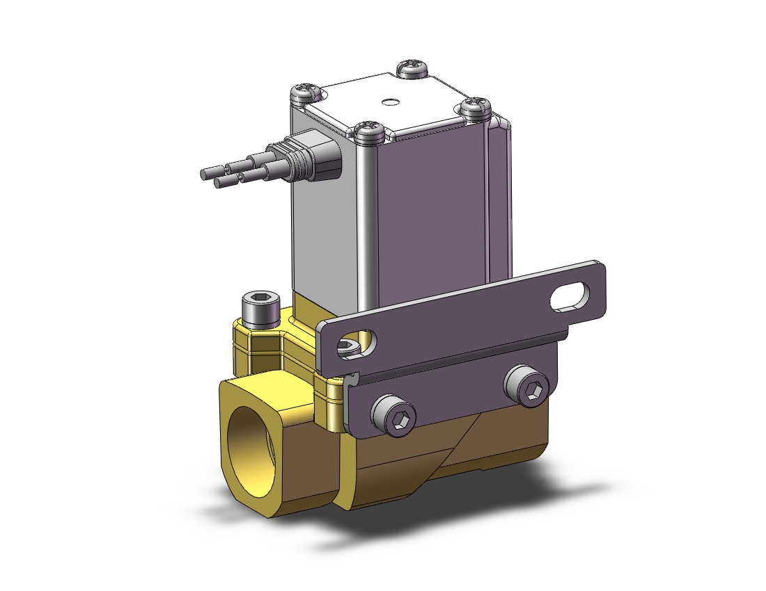 SMC VXZ240FABXB valve, media, VXD/VXZ 2-WAY MEDIA VALVE