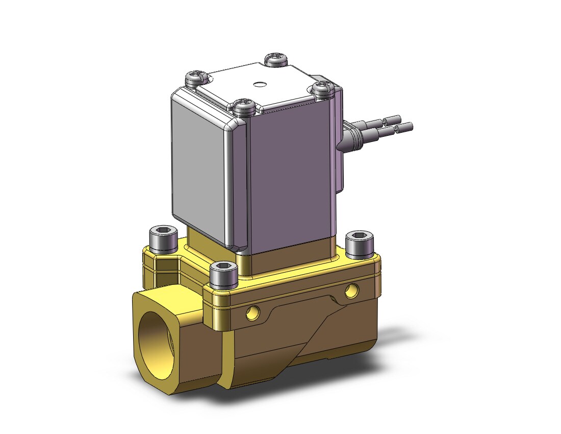 SMC VXZ240FCBXCB Valve, Media, VXD/VXZ 2-WAY MEDIA VALVE-VXZ