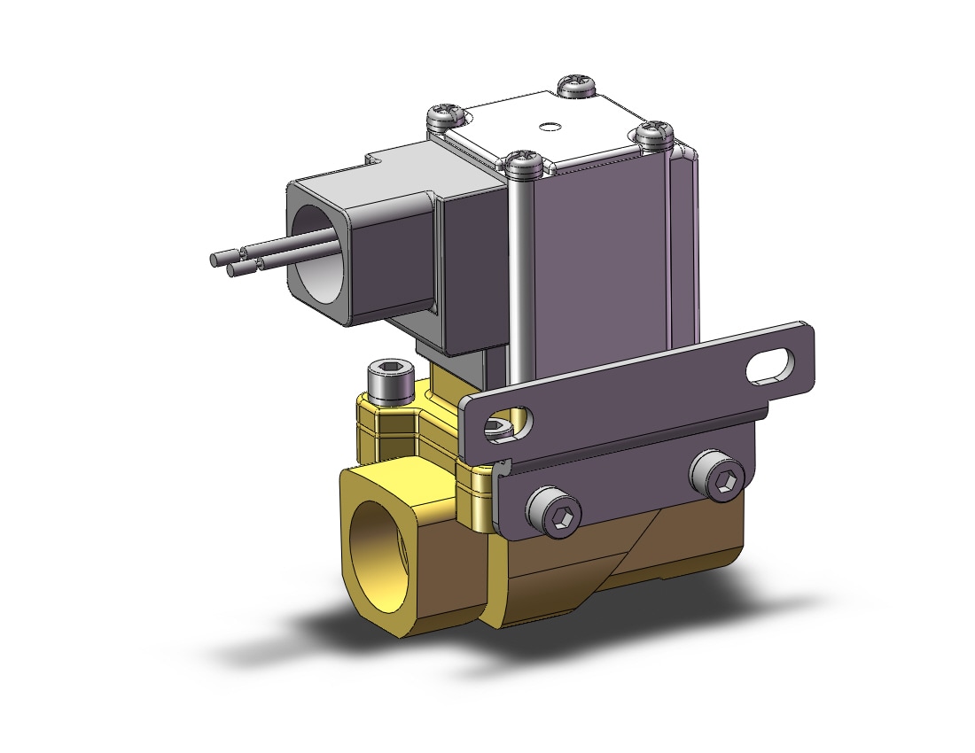 SMC VXZ240FSBXB valve, for air,, VXD/VXZ 2-WAY MEDIA VALVE