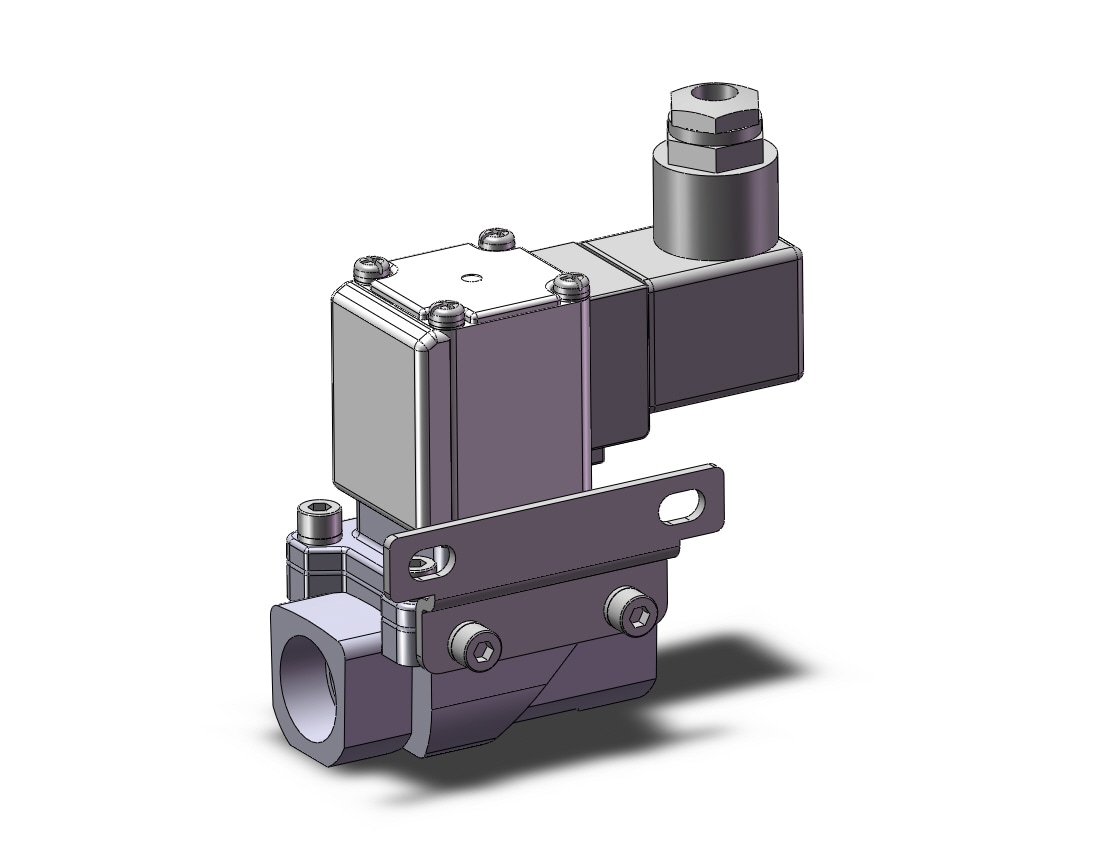 SMC VXZ240GZ2ALXBB Valve,heated Water, VXD/VXZ 2-WAY MEDIA V