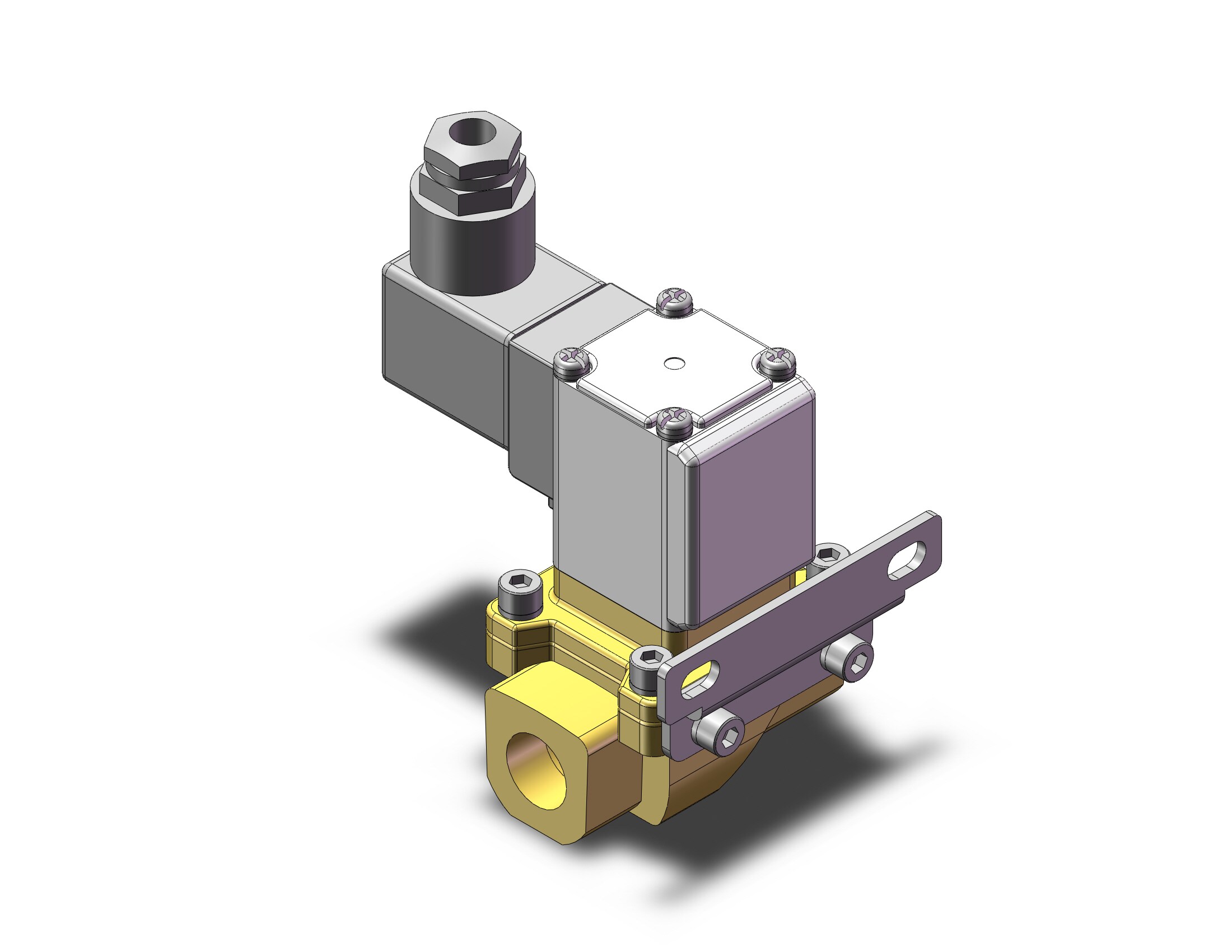 SMC VXZ242FZ2AXBA Valve, Media, VXD/VXZ 2-WAY MEDIA VALVE-VX