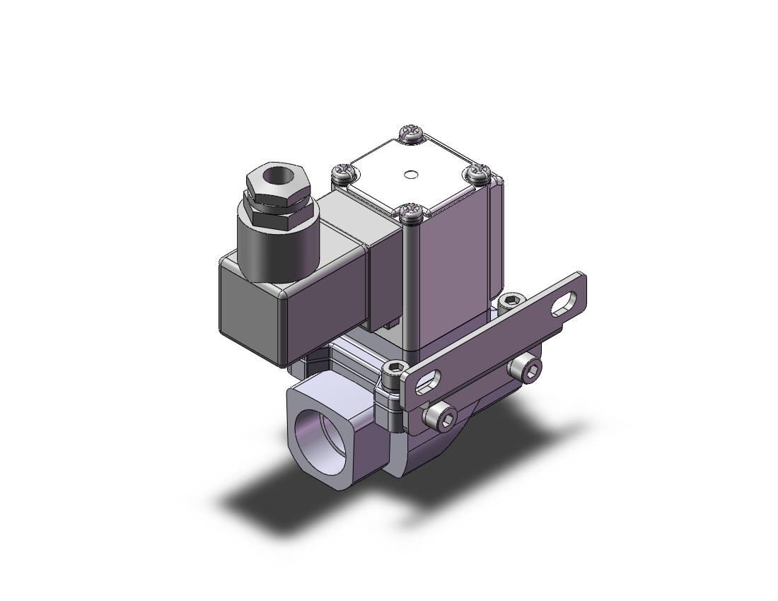 SMC VXZ242GGBXB valve, water,, VXD/VXZ 2-WAY MEDIA VALVE