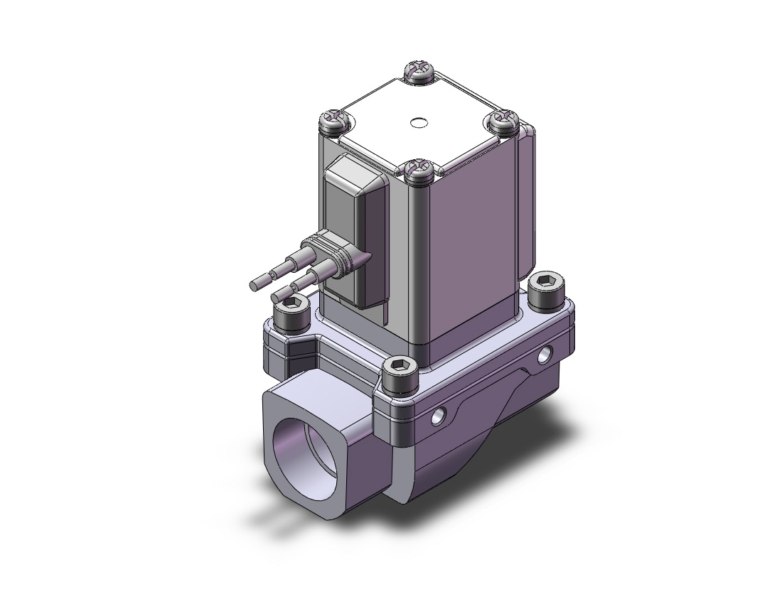 SMC VXZ243GCB valve, media, VXD/VXZ 2-WAY MEDIA VALVE