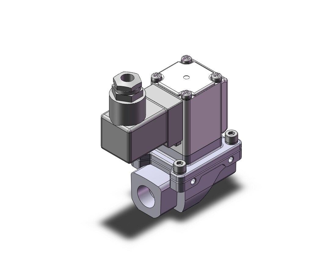 SMC VXZ243GZ1G pilot op 2 port solenoid valve, (n.c.), 2 PORT VALVE