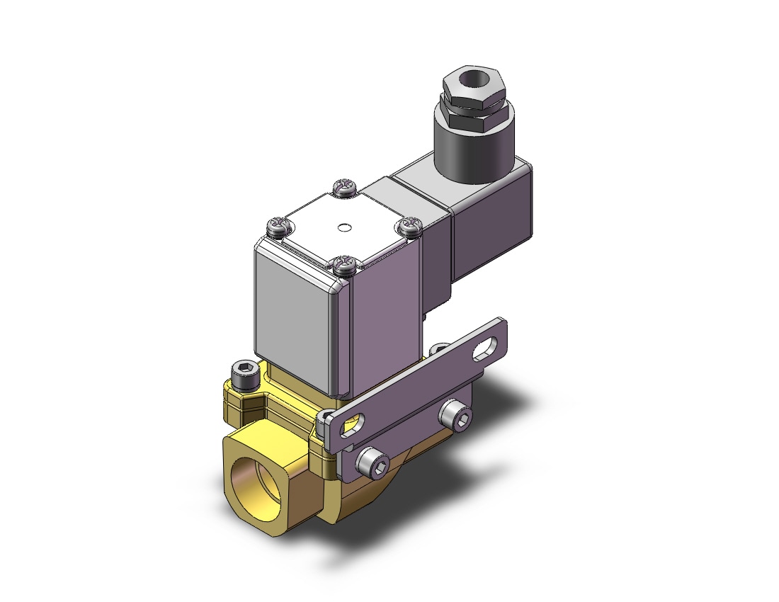 SMC VXZ245FGBXBB pilot op 2 port solenoid valve, (n.c.), 2 PORT VALVE