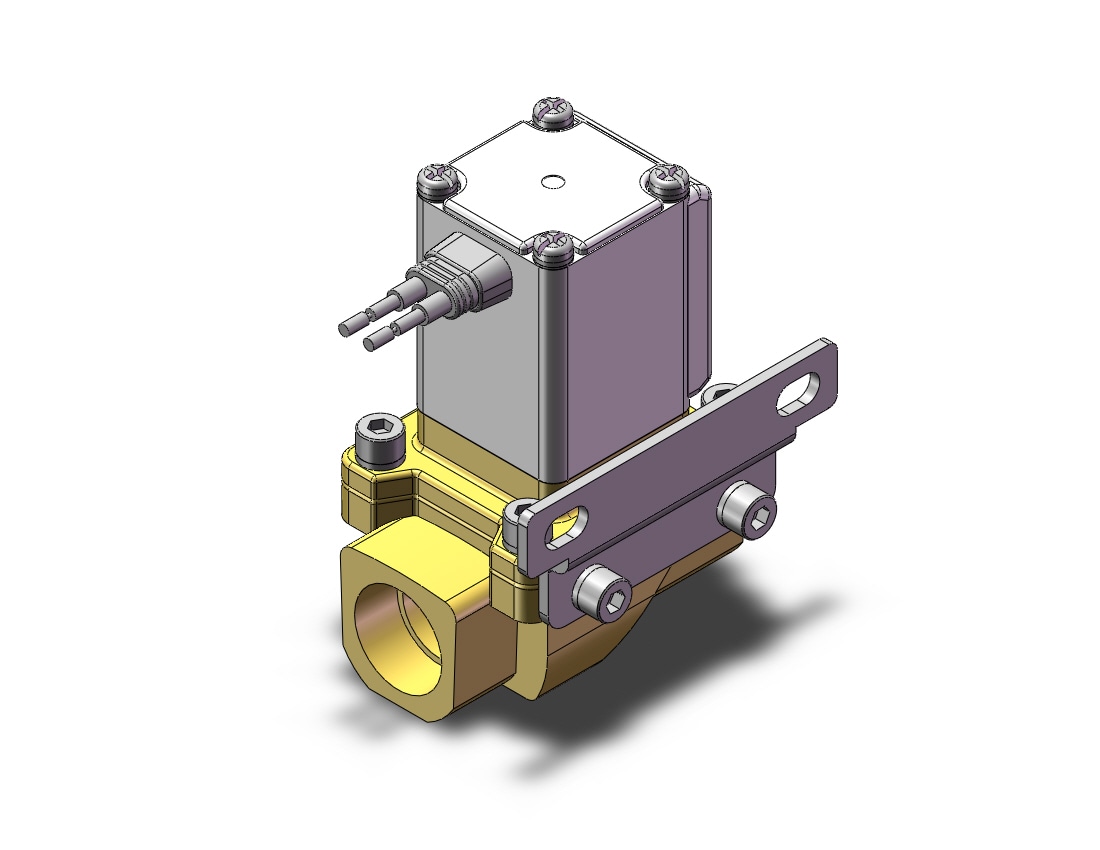 SMC VXZ246FJBXB pilot op 2 port solenoid valve, (n.c.), 2 PORT VALVE