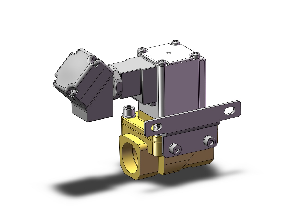 SMC VXZ250HZ2KXB valve, VXD/VXZ 2-WAY MEDIA VALVE