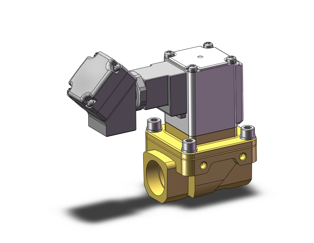 SMC VXZ250HZ2M valve, VXD/VXZ 2-WAY MEDIA VALVE