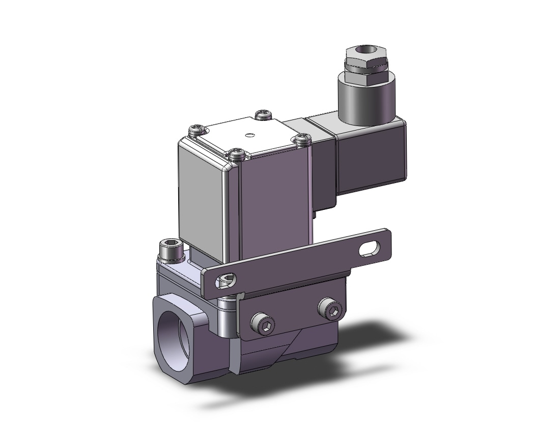 SMC VXZ250JGXBB pilot op 2 port solenoid valve, (n.c.), 2 PORT VALVE