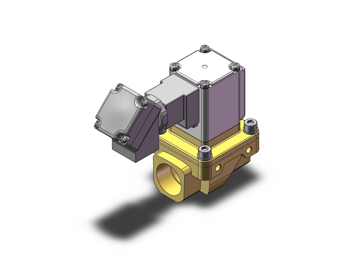 SMC VXZ252HMB valve, water,, VXD/VXZ 2-WAY MEDIA VALVE