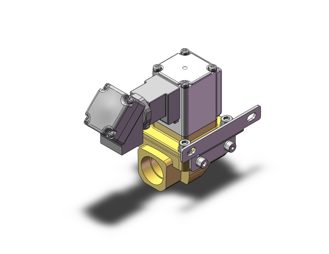 SMC VXZ252HZ2KXB valve, VXD/VXZ 2-WAY MEDIA VALVE