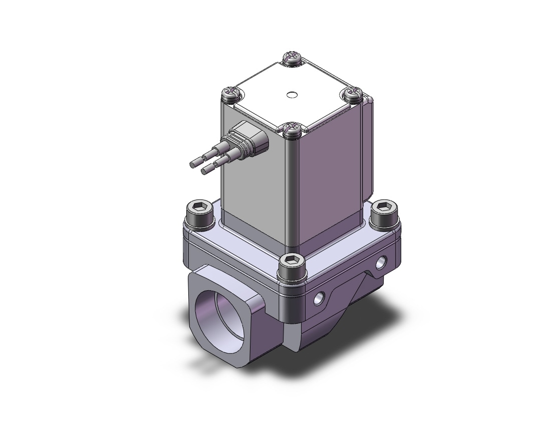 SMC VXZ252JAH pilot op 2 port solenoid valve, (n.c.), 2 PORT VALVE