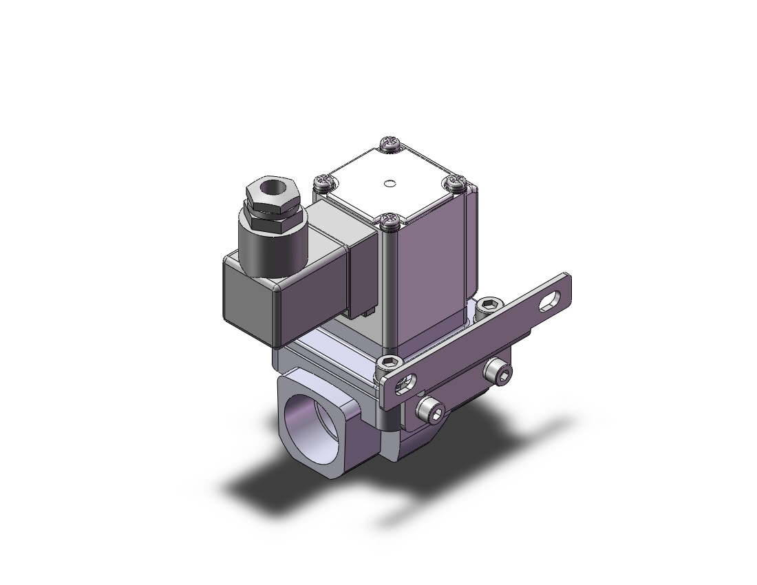 SMC VXZ252JGBXB valve, VXD/VXZ 2-WAY MEDIA VALVE