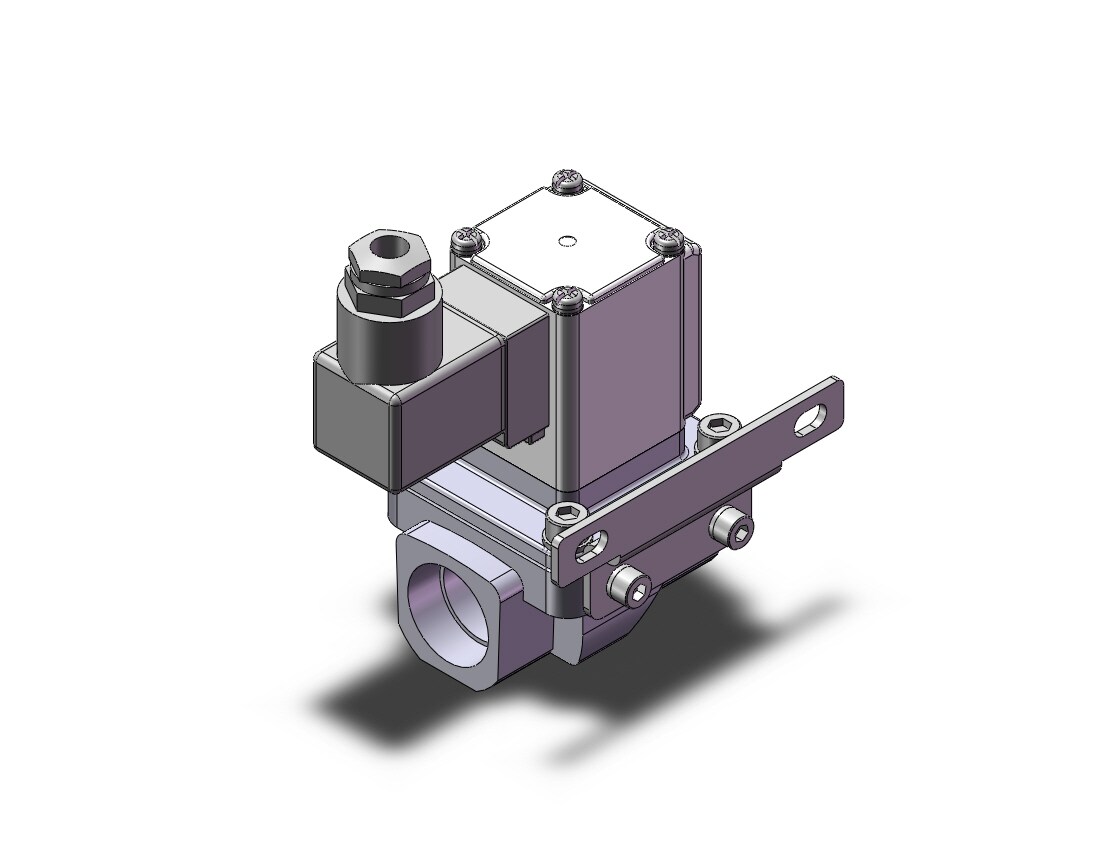 SMC VXZ252JGXB valve, VXD/VXZ 2-WAY MEDIA VALVE